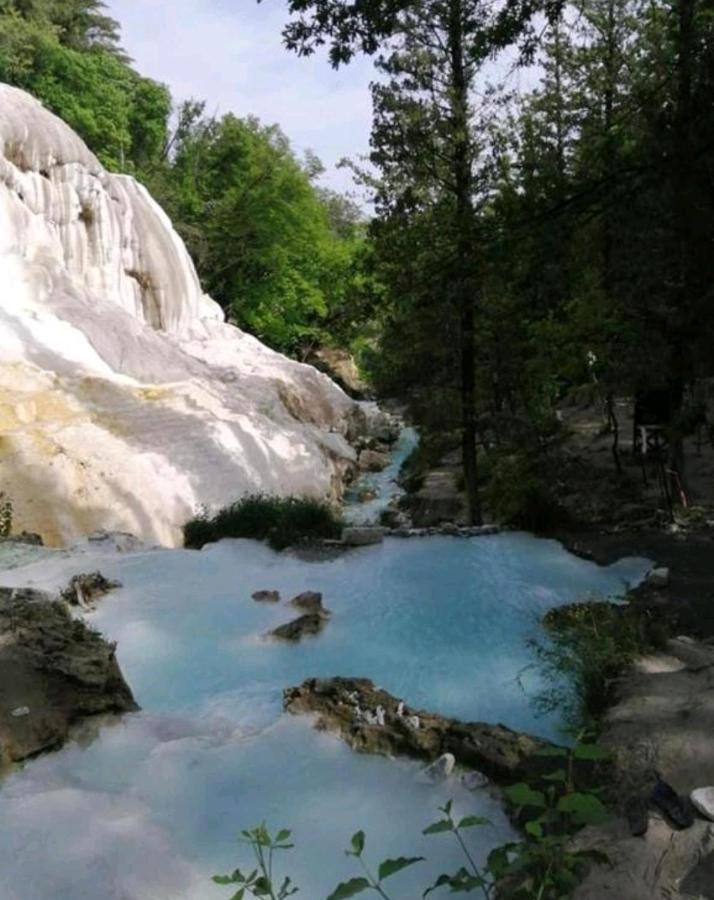 La Casa Di Golia Villa Bagni San Filippo Exteriör bild